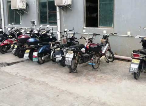 ?工厂安装10路电瓶车充电桩项目