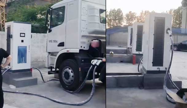 【重卡电动先锋】优越会300-400kW重卡充电桩：亮点与应用典范(图7)